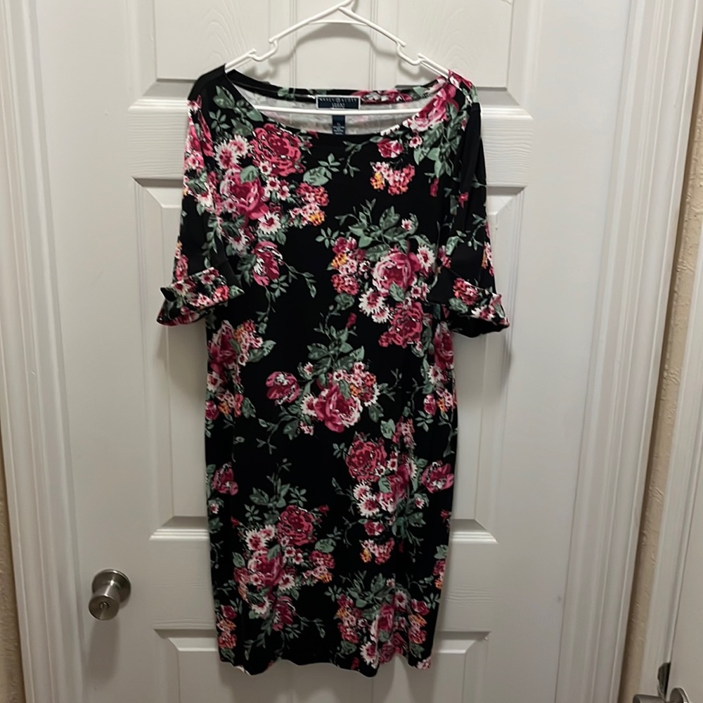 Karen Scott Floral Shift Dress